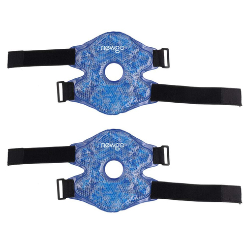 2 Packs Knee Ice Pack Hot Cold Therapy Knee Cold Pack for Injuries Surgery Ice Pack with Buckle Elastic Straps for Pain Relief ► Photo 1/6