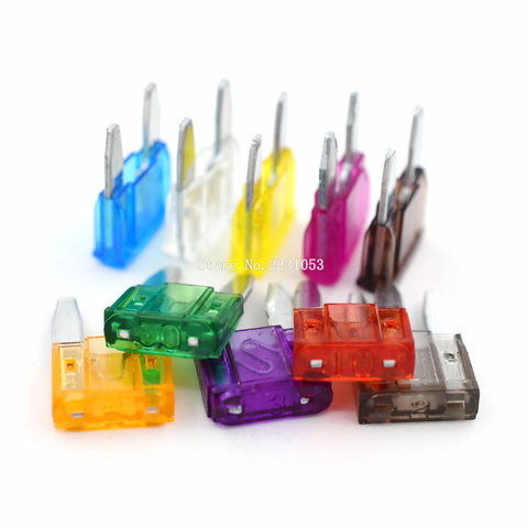 20PCS Small Blade Fuse Auto Car Truck Fuse Automobile Safety Pipe Xenon Lamp Fuse Safety Pipe 5A 10A 15A 20A 25A 30A Fuse ► Photo 1/2