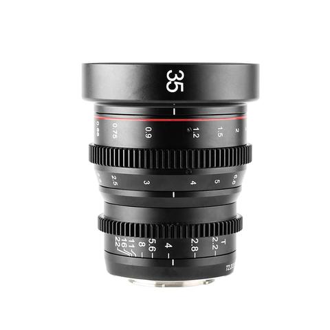 Meike MK 35mm T2.2 Manual Focus Aspherical Portrait Cine Lens for Micro Four Thirds (MFT, M4/3) Mount For Olympus Panasonic ► Photo 1/6