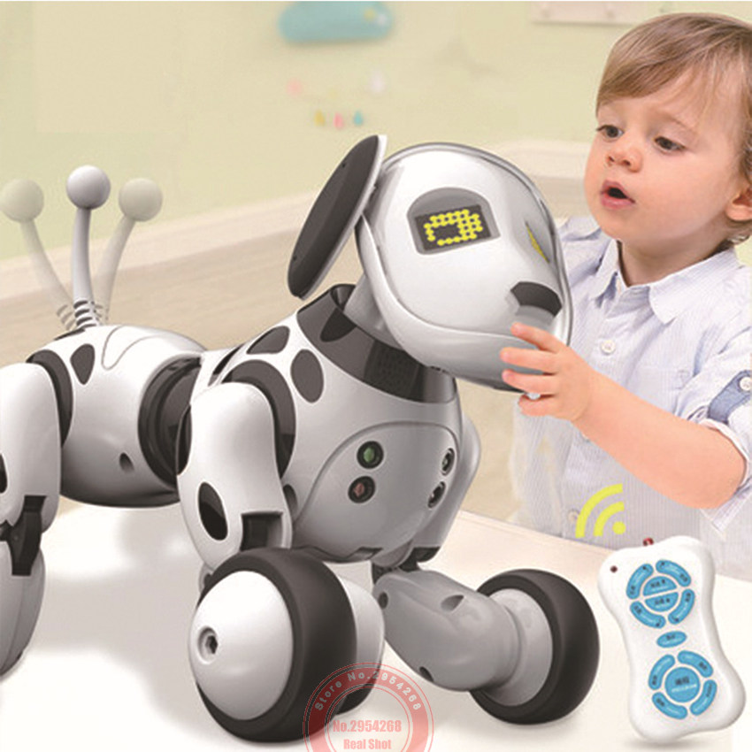 Electronic Pets Sound Control Robot Dogs Bark Stand Walk Cute Interactive  Toys Dog Electronic Husky Pekingese Toys For Kids - Realistic Reborn Dolls  for Sale