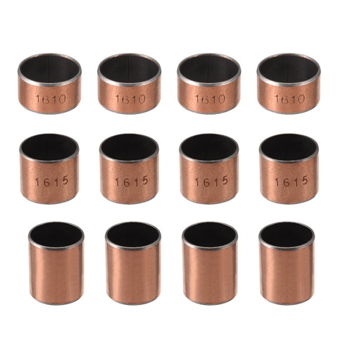 uxcell 1-10pcs Sleeve (Plain) Bearings 14mm 15mm 16mm I.D. Wrapped Oilless Self-lubricating Bushings Great Replacement ► Photo 1/1