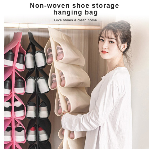 Shoe Underwear Storage Bag Outdoor Travel 12 Cubicles Large-capacity Foldable Portable Space Saving Sundries Organizer TSLM1 ► Photo 1/6