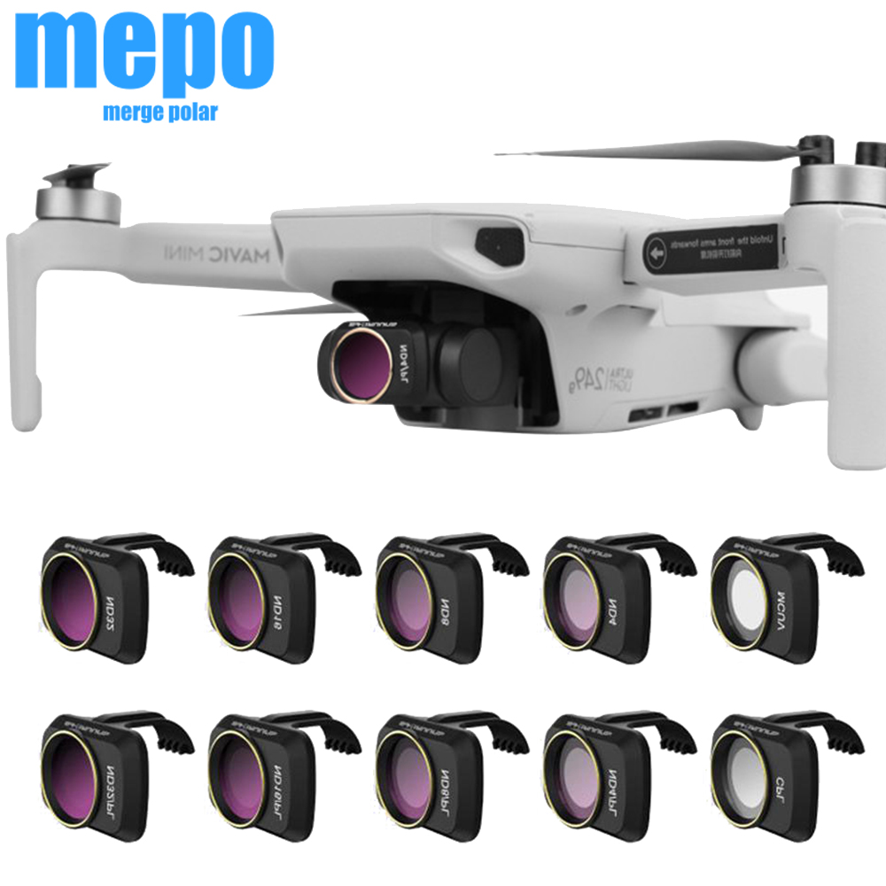 Camera Lens Filter MCUV CPL ND8 ND16 ND32 CPL ND/PL Kit for DJI Mavic Mini Drone