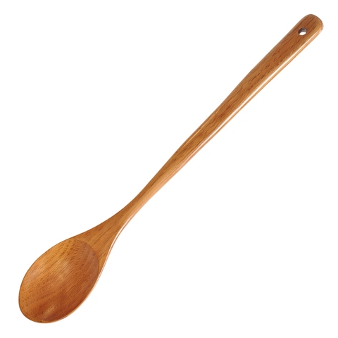16.5 inch Giant Wood Spoon Long Handled Wooden Spoon For Cooking And Stirring D0AD ► Photo 1/6
