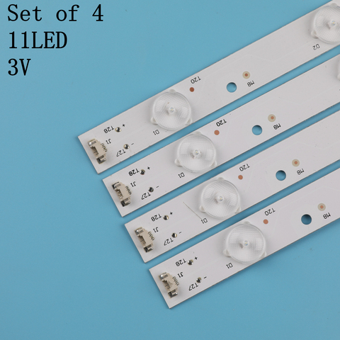 TV Lamp LED Backlight Strips For HAIER LE40M600CF LE40F3000WX LE40M600F Bars LED Bands LED40D11-ZC14-03(B) PN:30340011206 Rulers ► Photo 1/4