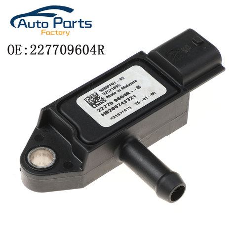 New DPF Exhaust Differential Pressure Sensor For NISSAN RENAULT 1.5 1.9 2.0 DCI 227709604R 53MPP01-02 ► Photo 1/6