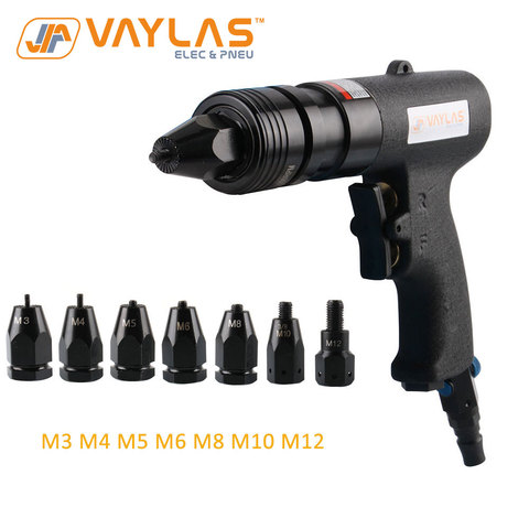 Pneumatic Air Rivet Nut Gun Tool Insert Thread Pull Setter Riveting Nuts Tool for M3 M4 M5 M6 M8 M10 M12 Nuts ► Photo 1/6