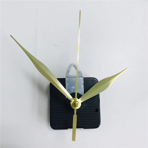 3 years warranty Simple DIY Gold Hands 28mm shaft Silent Quartz Wall Clock Movement Mechanism Replacement Parts Kit ► Photo 1/6