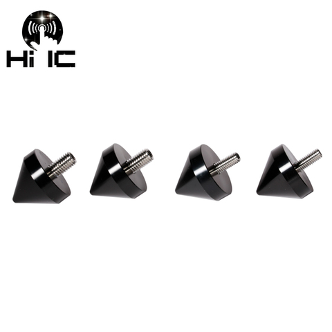 4PCS  M6 M8  Speaker Stand Feet Foot Pad Aluminium Alloy Metal  Spikes Cone Floor Foot Nail Isolation Spikes ► Photo 1/4