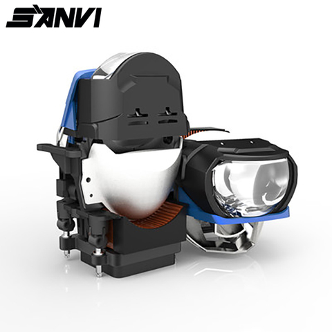 Sanvi 2.5inch L81C Bi LED&Laser Projector Lens Headlight 85W 6000K  Laser Car Headlight Car Light  Retrofit ► Photo 1/6