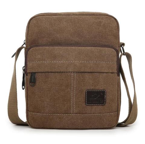 Messenger bag new men's shoulder bag multifunctional canvas briefcase ► Photo 1/6