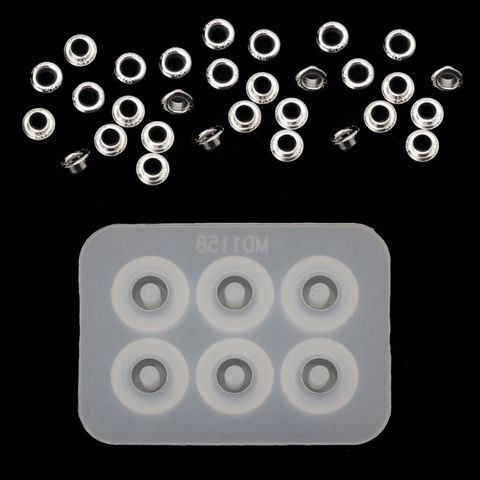 One Pack S925 Beads Cap Silicone Mold Kit Add-a-Bead Bracelet Beads Jewelry DIY ► Photo 1/6