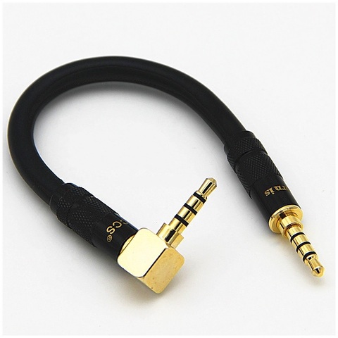 Recommended Audiophile TRRS Male 3.5mm to 3.5mm TRRS Male Audio Cable DIY AUX OFC Microphone Recording Line ► Photo 1/1