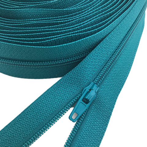 10 Meters 25 Colors Nylon Coil Zippers with 20pcs Auto lock Zipper Slider - Supplies for Tailor Sewing Crafts ► Photo 1/6
