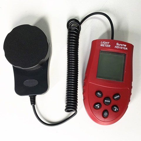 New 200,000 Lux Automatic HS1010A LCD Digital Light Meter Luxmeter Lux/FC Meters Illumination Hand-Held Light Luminometer ► Photo 1/6