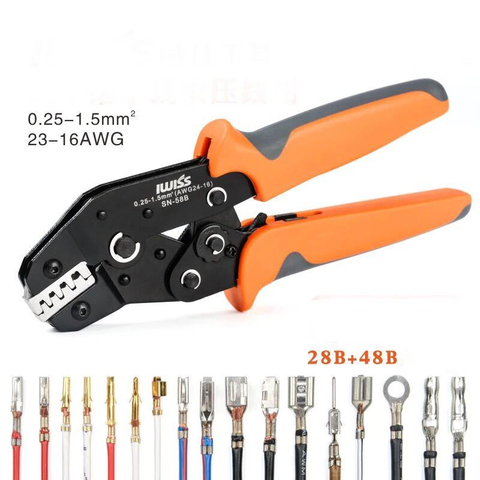 SN-28B SN-48B SN-58B Crimping Pliers set for JST ZH1.5 2.0PH 2.5XH EH SM Servo Connectors crimper tool kit ► Photo 1/6