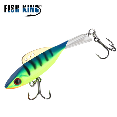 FISH KING 1PC Ice Fishing Lures 4g/8g10g/17g Winter Bait Hard Lure Balancer for Fishing Baits Lead Jigging ► Photo 1/6