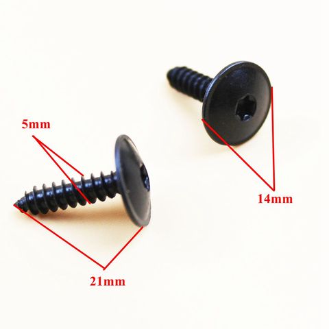 20PCS/lot Car ENGINE COVER UNDERTRAY SPLASHGUARD WHEEL ARCH TORX SCREW for VW Golf Passat AUDI ► Photo 1/3