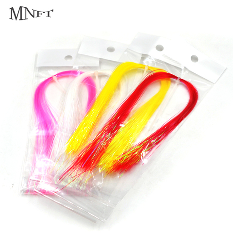 MNFT 4 Packs Flashabou Holographic Tinsel Mylar Sparkle Crystal Flash Trout Tube Fly Tying Jig Hook Lure Making Materials ► Photo 1/6