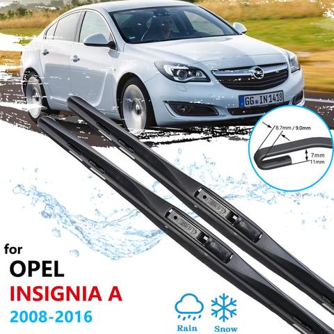 Car Wiper Blades for Opel Insignia A MK1 2008~2016 Vauxhall Holden Buick Regal Front Windscreen Wipers Car Accessories 2009 2015 ► Photo 1/6