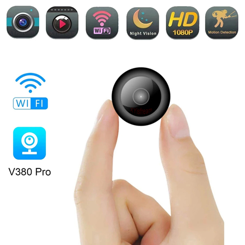 Tuya Smart Mini Camera HD 1080P Wifi Ip Micro Secret Camcorder Wireless DVR Home security Nanny Recorder hidden tf card ► Photo 1/6