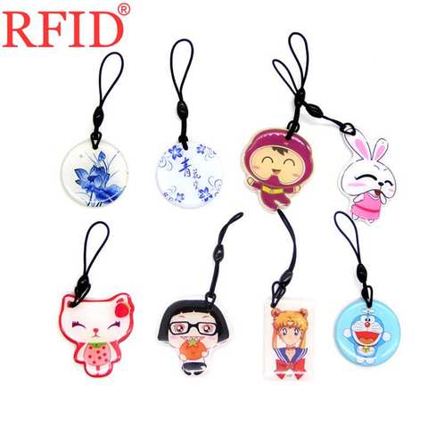 ID 125khz EM4305 EM4205 Rewritable Writable Keyfob Key Fobs RFID Waterproof Keyfob Keychain Access Control Card Multiple Choices ► Photo 1/6