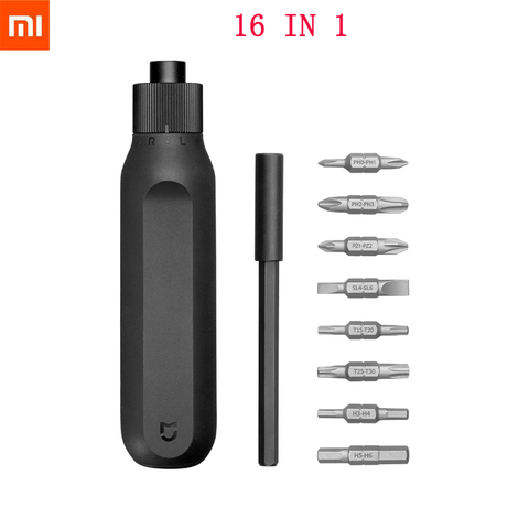 Xiaomi Mijia 16 in 1 Ratchet Screwdriver Precision Ratchet Magnetic Head Batch Magazine S2 Steel Double-end Batch Head ► Photo 1/6