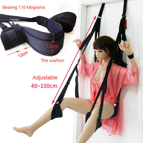 BDSM Bondage Set Hanging Door Soft Sex Swing Toys For Women Men Couple  Slave Restraint Erotic Sexual Hamess Couples Sex Toys - AliExpress