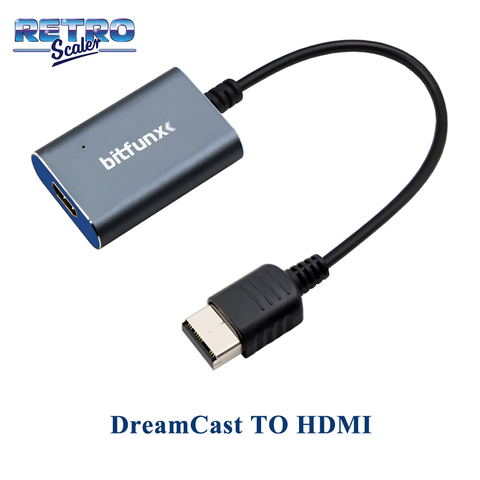 RetroScaler Newest HDMI Adapter for SEGA Dreamcast Video Game High Definition HD Supports Display Modes NTSC 480i, 480p ► Photo 1/6