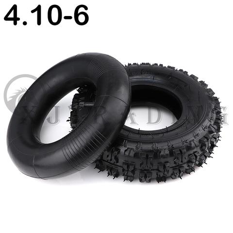 Tire 4.10-6 Tire Inner Tube Outer Tire Suitable For Atv Go Kart Mini Quad 47cc 49cc Snow Motorcycle Tire ► Photo 1/6