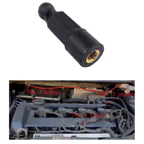 car hood cover screw cushion engine under guard plate rubber screw for ford focus mk2 ► Photo 1/3