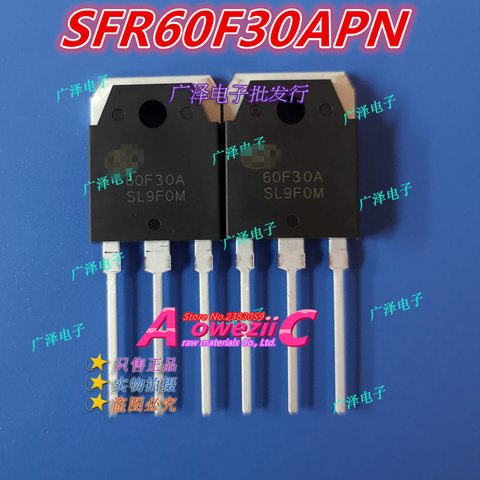 Aoweziic  2022+ 100% new imported original SFR60F30APN SL60F30A 60F30A TO-247 fast recovery diode 60A 300V ► Photo 1/1