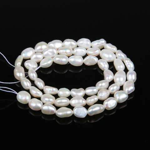2022 Natural Freshwater Pearl Beads High Quality 38cm Punch Loose Beads For DIY Women Elegant Necklace Bracelet Jewelry Making ► Photo 1/5