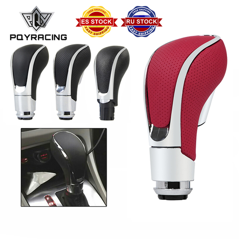 Automatic Transmission Car Gear Shift Shifter Lever Knob For GM/Buick Regal/Opel Insignia/Vauxhall Insignia PU Leather ► Photo 1/6