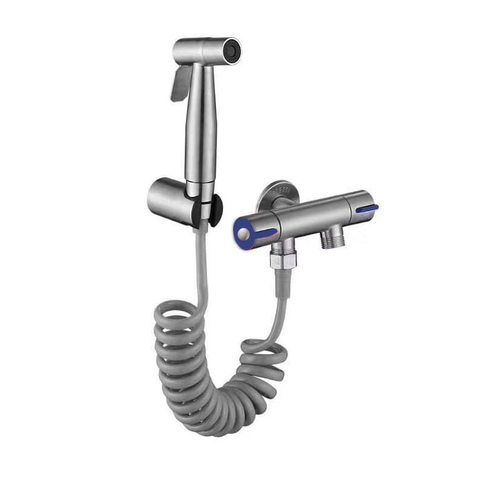 Stainless Steel Bidet Sprayer Set Toilet Handheld Hygienic Shower Anaal Douche Shower Bidet Spray Gun Shower Head Self Cleaning ► Photo 1/6