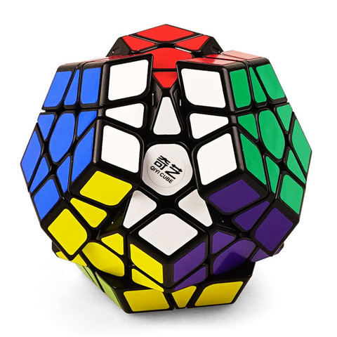 Megaminx Magic Cube 3x3 Stickerless Dodecahedron Speed Cubes Brain Teaser Twist Puzzle Toy ► Photo 1/6