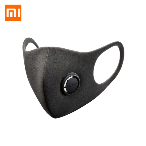 Original Xiaomi Smartmi Mask Filter Anti-haze Face Mask with Ventilating Valve 3D Structure Comfortable PM 2.5 Material Masks ► Photo 1/6