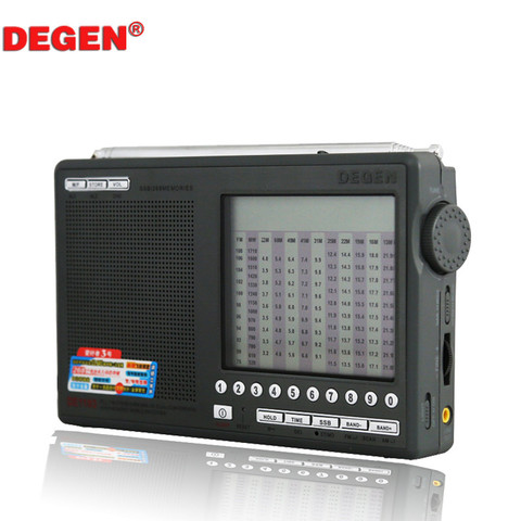 Degen DE1103 Digital FM AM LW MW SW Stereo Radio DE1103 Degen DE-1103 SSB Bit new DSP version ► Photo 1/6