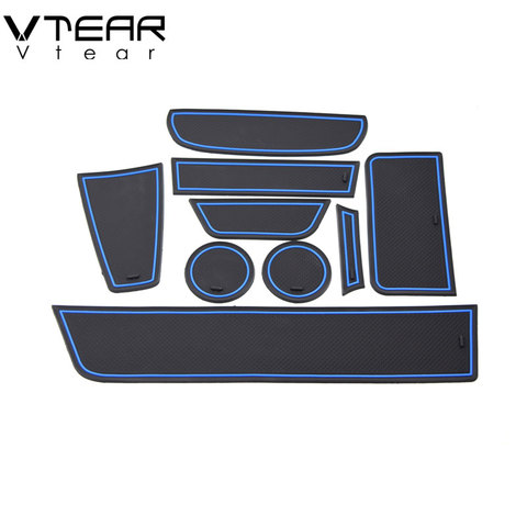 Vtear For Lada granta Anti-Slip mat anti slip gate slot cup pad door Interior decoration car-styling accessories sticky part ► Photo 1/6