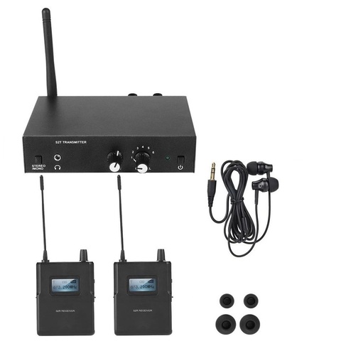 For ANLEON S2 UHF Stereo Wireless Monitor System 670-680MHZ Professional Digital Stage In-Ear Monitor System with 2 Receivers ► Photo 1/6