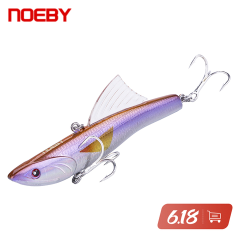 NOEBY VIB Fishing Lures 90mm Hard Bait Lures  Swimbait Crankbait in Freshwater Saltwater for Bass Trout Walleye Pike ► Photo 1/6