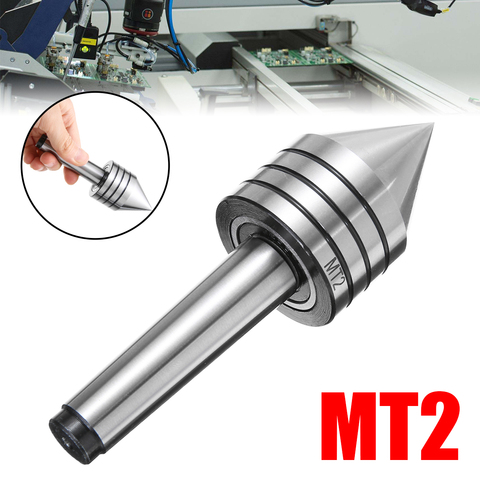 Precision MT2 Live Center Morse Taper Triple Bearing Lathe Centering Tool Rotary Tool Milling Taper Metal Work Lathe Tool ► Photo 1/6