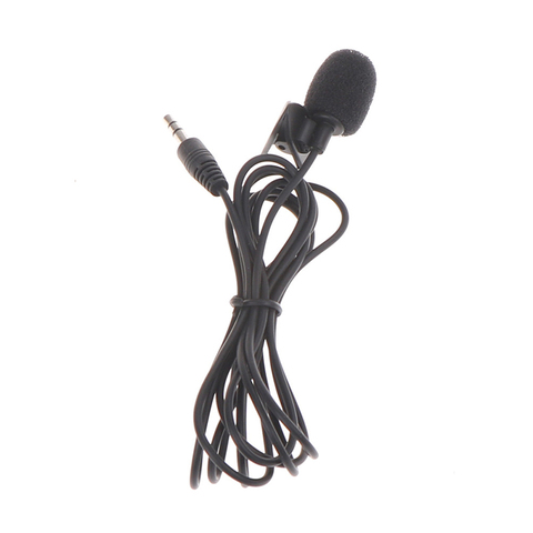 2m Long Wired Handsfree 3.5 Mm Stereo Jack Mini Car Microphone External Mic For PC Car DVD GPS Player Radio Audio Microphone ► Photo 1/6