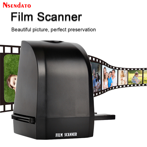 35mm 135mm film Digital scanner for negatives slide flim scanner Protable 8MP Color Photo Scanner Convert For Computer windows ► Photo 1/6