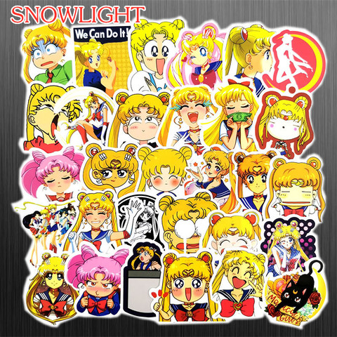 New 10/30/50pcs/pack Sailor Moon Stickers - Sailor Moon Store