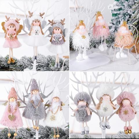 FENGRISE Merry Christmas Decorations For Home 2022 Christmas Angel Doll Xmas Navidad Noel Gifts Christmas Ornament New Year 2022 ► Photo 1/6