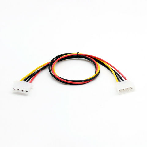 1pc 50cm/1.5ft IDE 4 PIN Molex Power Male to IDE 4 PIN Molex Female Jack Extension Adapter Connector Cable ► Photo 1/6