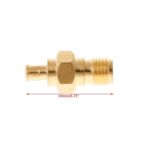 SMA Female To MCX Male Plug Straight RF Coaxial Adapter Connector Converter Y98E ► Photo 1/5