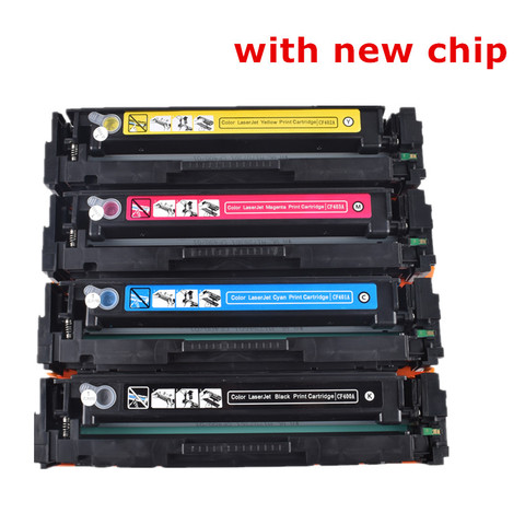 CF400A CF401A  402 403A 201A Compatible Color Toner Cartridge For hp HP Color LaserJet Pro M252dn M252n MFP M277dw  M277n M274n ► Photo 1/4