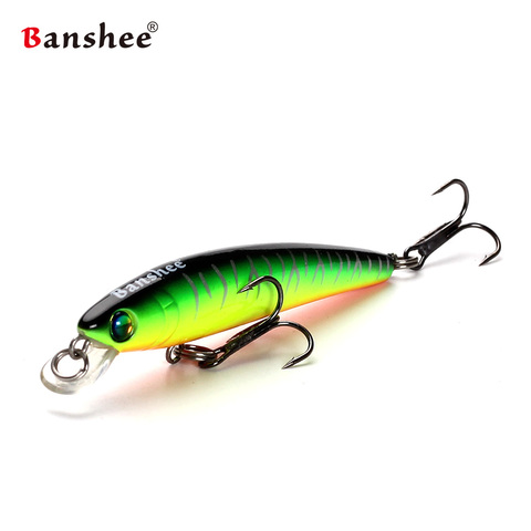 Banshee 70mm 4.5g GO-011 Wobbler Hard Artificail Bait Trout Bluegill Fishing Lure Slow Sinking Jerkbait Minnow ► Photo 1/6